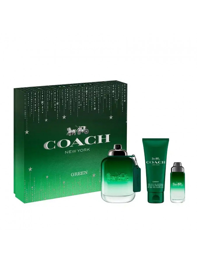 COACH GREEN GIFT SET