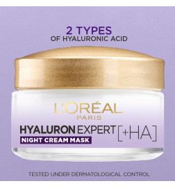 D.E HYALURON EXPERT SOIN HYDRATANT MASQUE DE NUIT 50ML Skincare
