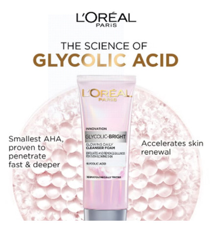 GLYCOLIC BRIGHT CLEANSER FOAM