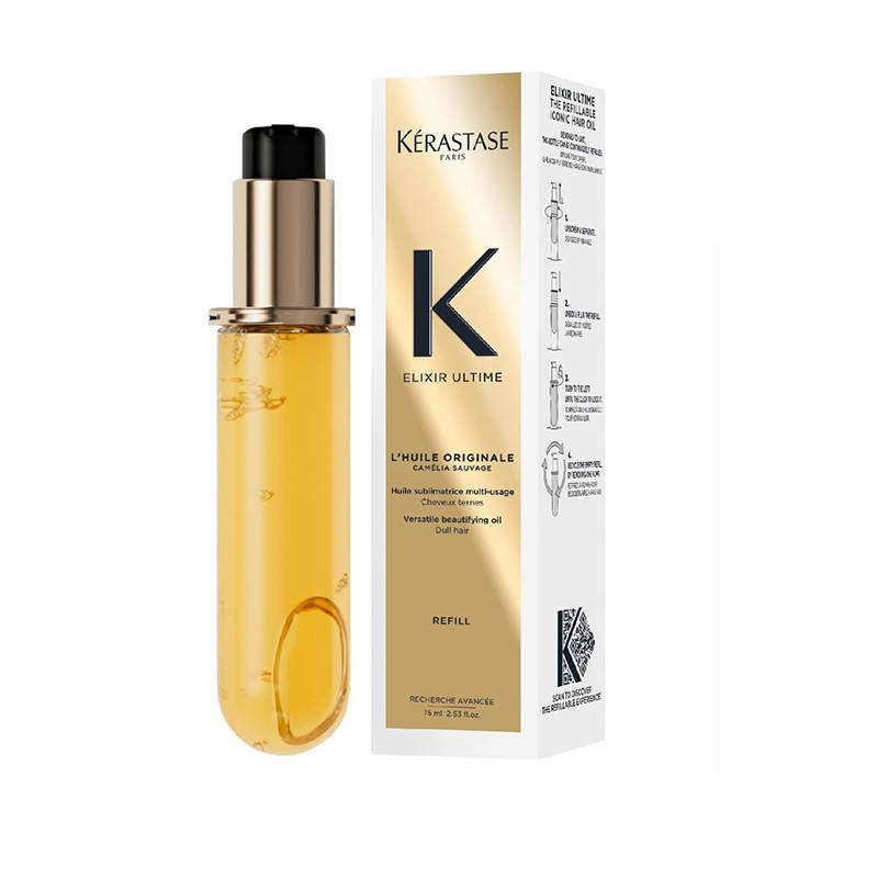 K ELIXIR ULTIME L'HUILE ORIGINALE REFILL العناية بالشعر