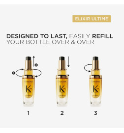K ELIXIR ULTIME L'HUILE ORIGINALE REFILL العناية بالشعر