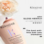 K GLOSS ABSOLU BAIN CREME HYDRA GLAZE SHAMPOO