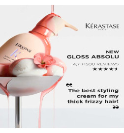K GLOSS ABSOLU FRIZZ-GLAZE CREAM العناية بالشعر