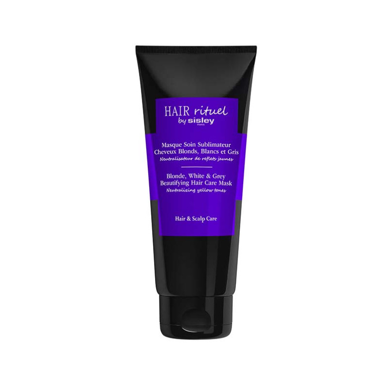 MASQUE SOIN CHEVEUX BLONDS BLANCS العناية بالشعر